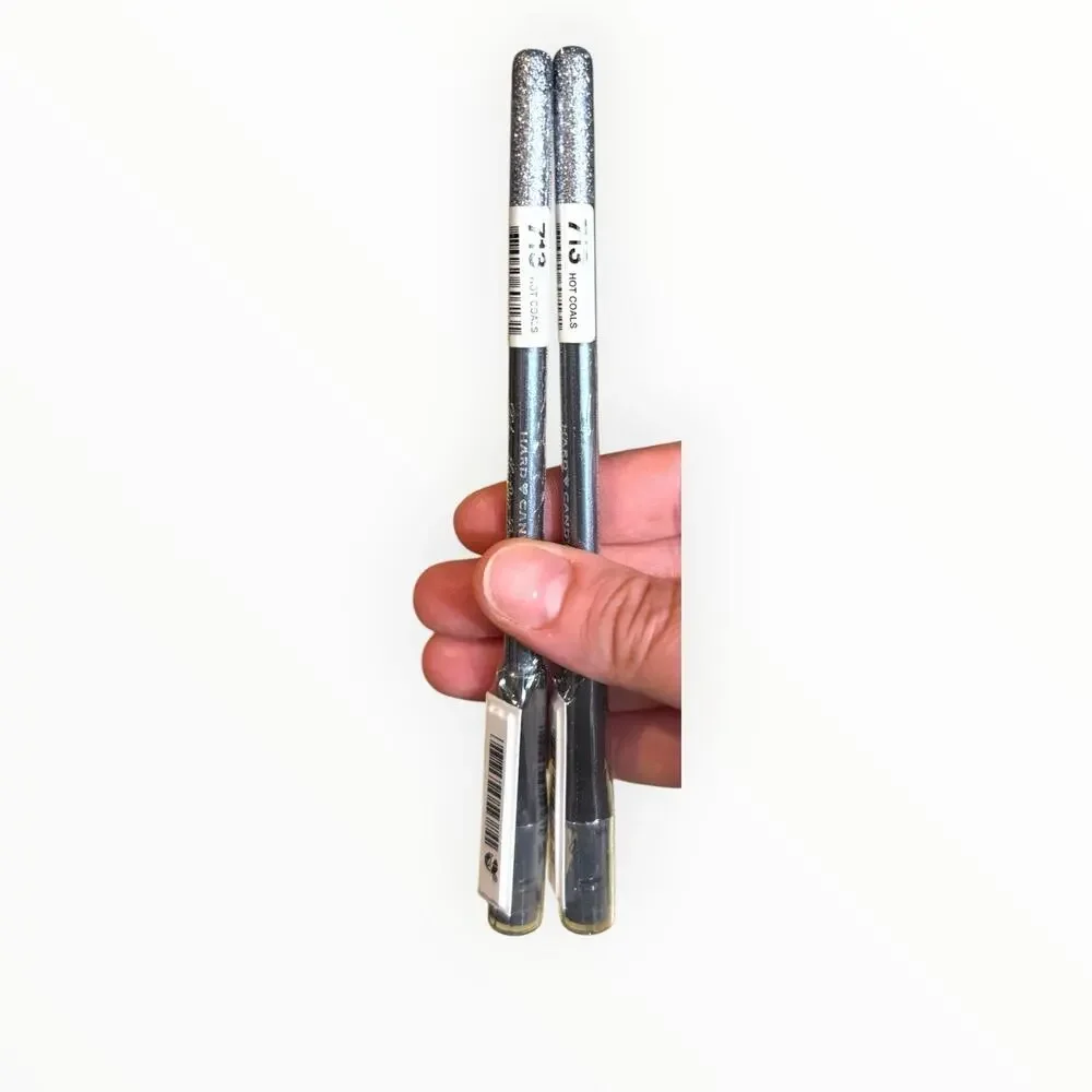 Lot of 2 Hard Candy Take Me Out Liner Glitter Eyeliner 713 Hot Coals NEW SEALED